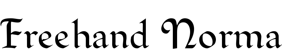 Freehand Normal Font Download Free
